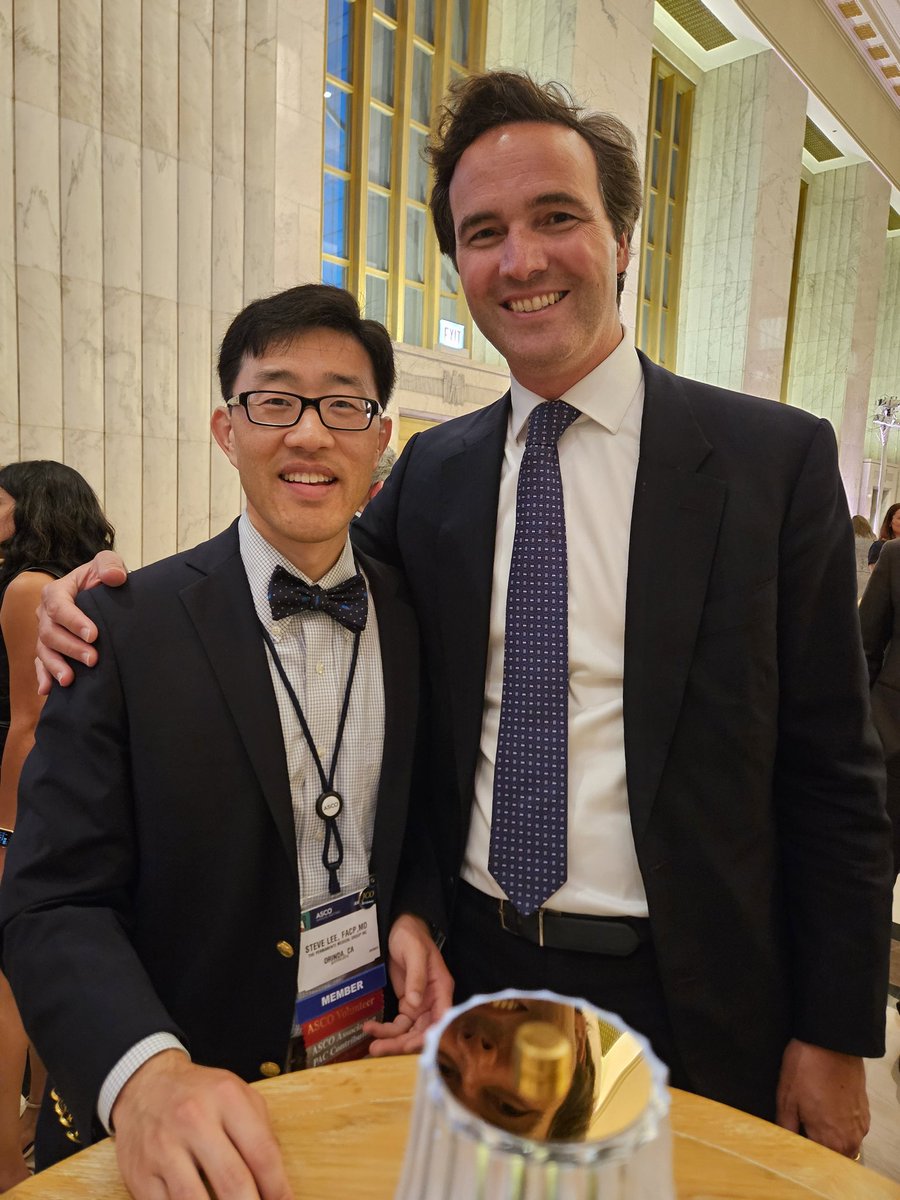 Steve Lee (@steveleeyc) on Twitter photo Thrilled to meet so many superstar <a href="/ASCO/">ASCO</a> volunteers at the President's Reception #asco24 #nerdcamp #minascheese <a href="/GlopesMd/">gilberto lopes</a> <a href="/ElizBlanchardMD/">ElizBlanchardMD</a> <a href="/MattGubensMD/">Matthew Gubens</a> <a href="/ANCO_News/">ANCO</a> <a href="/BrainTumorDoc/">Manmeet Ahluwalia, MD, MBA, FASCO</a> <a href="/ttawasapon/">Tawasapon Thambamroong, M.D.</a> <a href="/ShaalanBeg/">Shaalan Beg MD MBA FASCO</a> <a href="/BobbyDalyMD/">Bobby Daly</a> Thrilled to meet so many superstar <a href="/ASCO/">ASCO</a> volunteers at the President's Reception #asco24 #nerdcamp #minascheese <a href="/GlopesMd/">gilberto lopes</a> <a href="/ElizBlanchardMD/">ElizBlanchardMD</a> <a href="/MattGubensMD/">Matthew Gubens</a> <a href="/ANCO_News/">ANCO</a> <a href="/BrainTumorDoc/">Manmeet Ahluwalia, MD, MBA, FASCO</a> <a href="/ttawasapon/">Tawasapon Thambamroong, M.D.</a> <a href="/ShaalanBeg/">Shaalan Beg MD MBA FASCO</a> <a href="/BobbyDalyMD/">Bobby Daly</a>