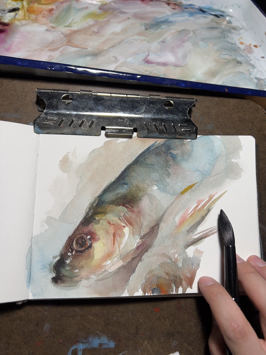 Came home drunk and decided to paint some fish 🐟