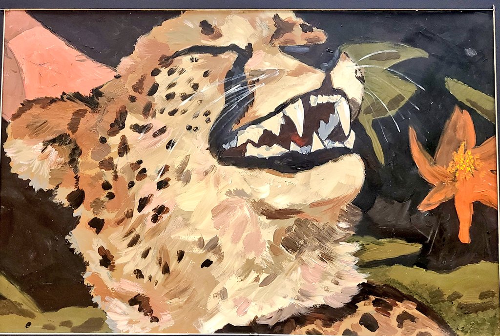 crennycore's tweet photo. I'm alive btw here's an acrylic painting from last month https://t.co/gbW0BQYX9A