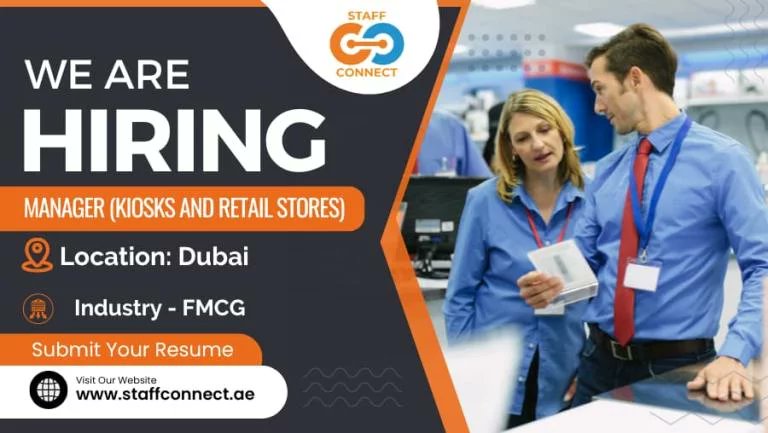 We Are Hiring For Manager (Kiosks and Retail Stores)

Apply Here:- staffconnect.ae/job/manager-ki…

#staffconnectuae #retailmanagement #kioskmanager #dubaijobs #retailcareers #fmcgjobs #salesmanager #retailoperations #jobopportunity #storemanager #retailsales #inventorymanagement