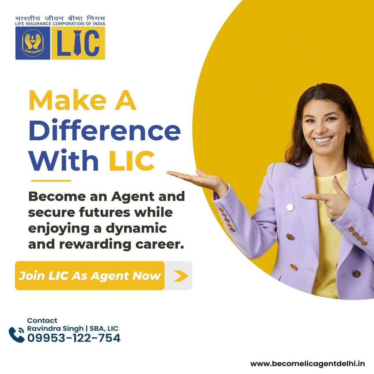 becomelicagent's tweet photo. Make A Difference With LIC
Become an Agent &amp; secure your future while enjoying a dynamic &amp; rewarding career.
Join LIC As an Agent Now.
#lifeinsurance #lifeinsuranceagent #licpolicy #postoftheday #licisthebest #licagent #viral #currentlyreading #lic #LICAgents #licadvisor #growth https://t.co/NNzGoTUqbK