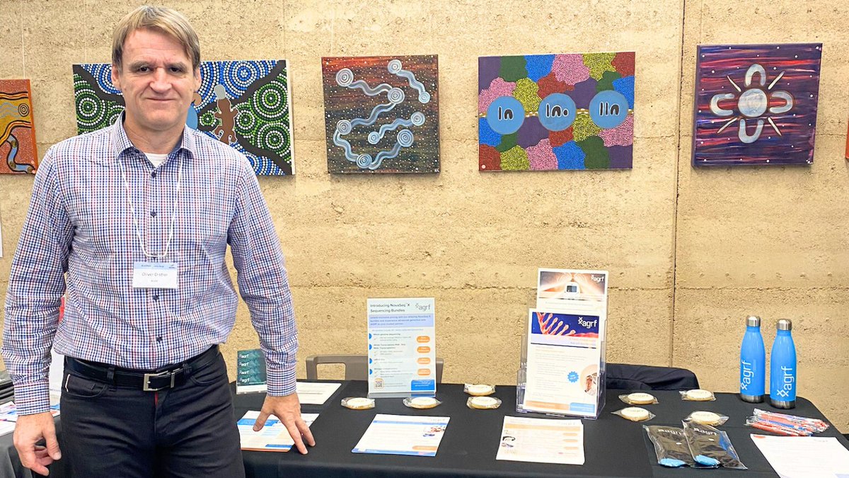 AGRF ltd. (@agrf_genomics) on Twitter photo Over the next couple of days, Dr Oliver Distler will be at the @SeDNASociety AirDNA Workshop at <a href="/MulligansFlat/">Mulligans Flat</a> in Canberra.
Make sure to drop by and grab a delicious AGRF cookie🍪
#AGRF #Genomics #eDNA #AirDNA Over the next couple of days, Dr Oliver Distler will be at the @SeDNASociety AirDNA Workshop at <a href="/MulligansFlat/">Mulligans Flat</a> in Canberra.
Make sure to drop by and grab a delicious AGRF cookie🍪
#AGRF #Genomics #eDNA #AirDNA