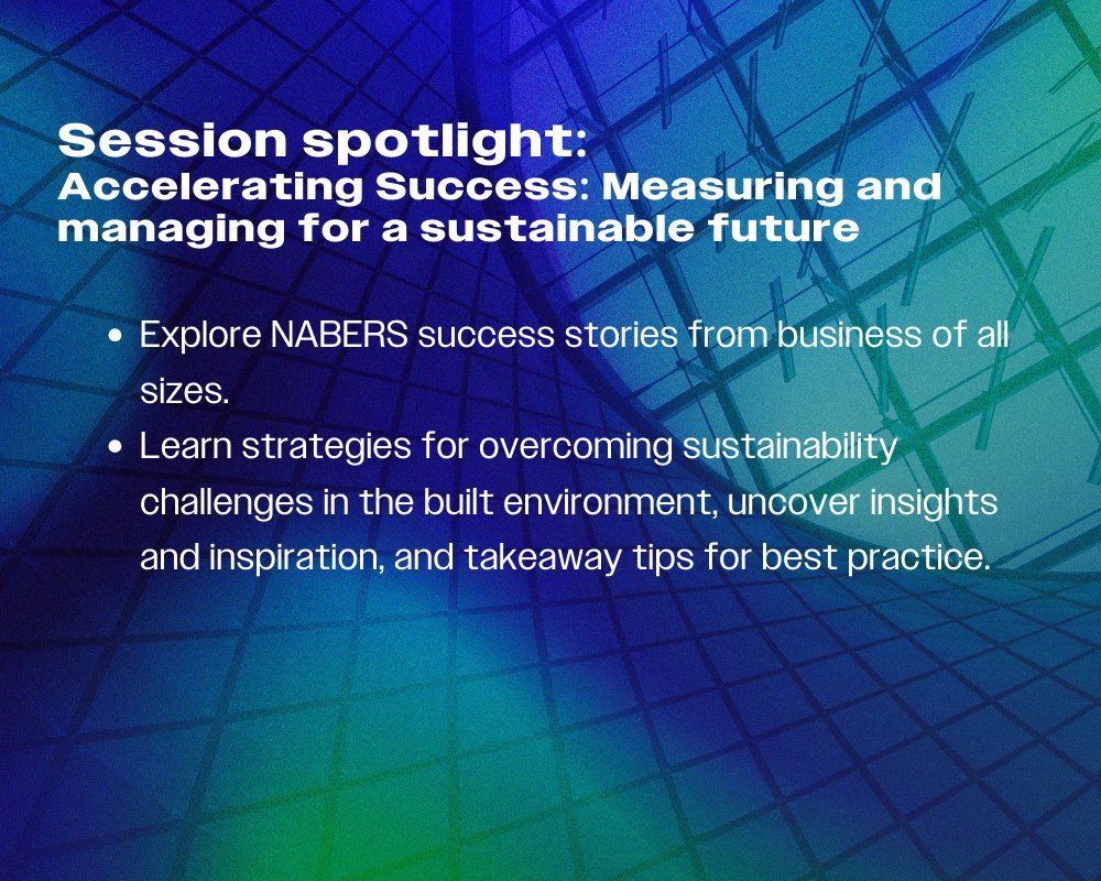 NABERS (@nabers_aus) on Twitter photo Join the ‘Accelerating success' breakout session at the #NABERSCBDConference to explore success stories from businesses of all sizes.
Hear from leaders from ESG Plus, <a href="/Lendlease/">Lendlease</a>, <a href="/JLLAustralia/">JLLAustralia</a> and <a href="/FrasersLiving/">Frasers Hospitality</a>. Don’t miss this free event. Register now: bit.ly/3TLVy8O Join the ‘Accelerating success' breakout session at the #NABERSCBDConference to explore success stories from businesses of all sizes.
Hear from leaders from ESG Plus, <a href="/Lendlease/">Lendlease</a>, <a href="/JLLAustralia/">JLLAustralia</a> and <a href="/FrasersLiving/">Frasers Hospitality</a>. Don’t miss this free event. Register now: bit.ly/3TLVy8O
