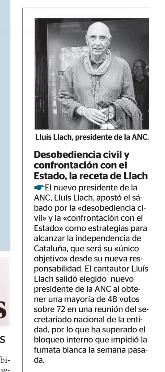 A Llach lo de la Amnistía parece no haberle apaciguado ni mucho menos