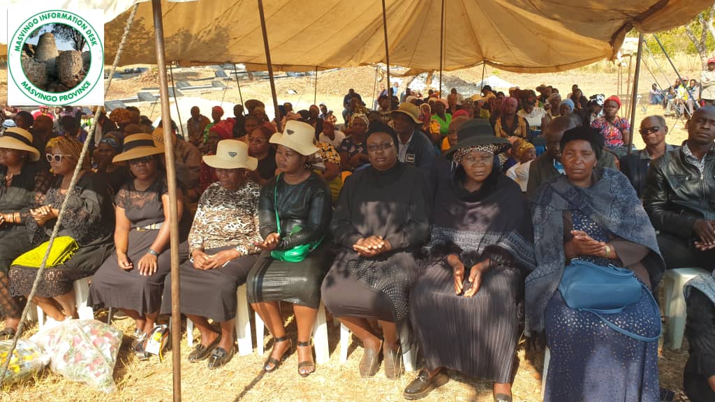 The Minister of State for Masvingo Provincial Affairs and Devolution Hon Ezra Chadzamira was the Chief mourner at the Burial of the Late Liberation Hero Cde Livison Chiseva at the Masvingo Provincial Hereos Acre.

@Varakashi4EDmsv @chrissy10charu