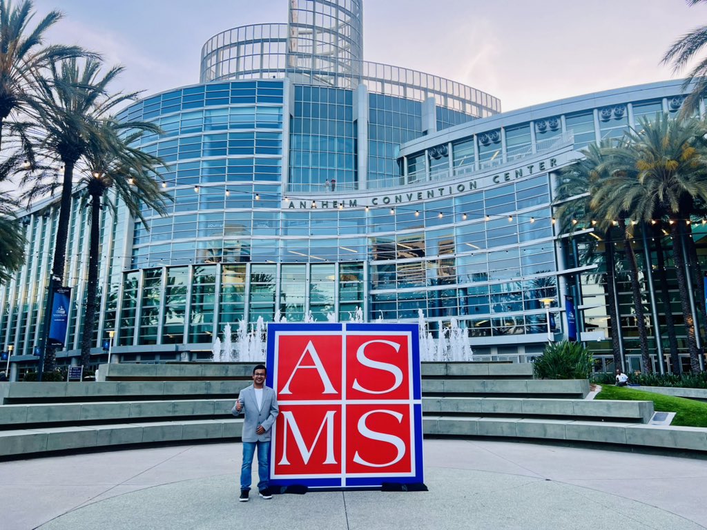 First time at #ASMS in Anaheim! Can't wait to present my poster on #ThermoStellar this Thursday. Let the science begin! 🔬 #ASMS2024 #MassSpec #Research 
<a href="/asmsnews/">Am Soc for Mass Spec</a> <a href="/PrognomiQ_Inc/">PrognomiQ Inc</a>