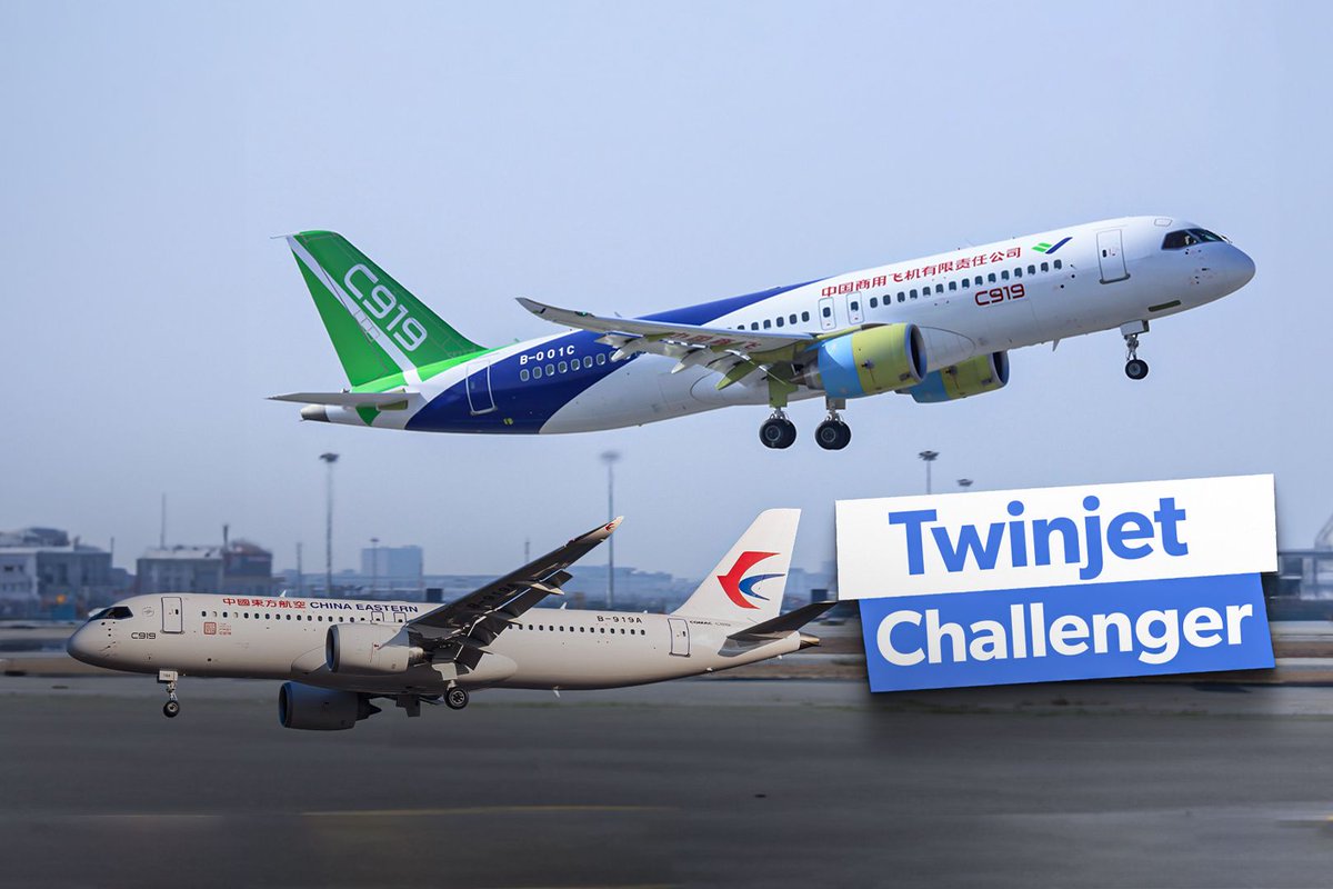 railpage's tweet image. China’s New Narrowbody: 5 Fast Facts About The COMAC C919 dlvr.it/T7lZNr #aircraft #asia #Chineseaviation