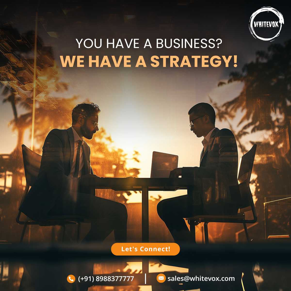 WhitevoxDigital's tweet photo. Elevate your business with Whitevox! We deliver tailored strategies for success: increased sales, brand awareness, engagement. Contact us now to make your goals a reality! 💼✨ 

#BusinessStrategy #BusinessSuccess https://t.co/6g4CNsiPeA