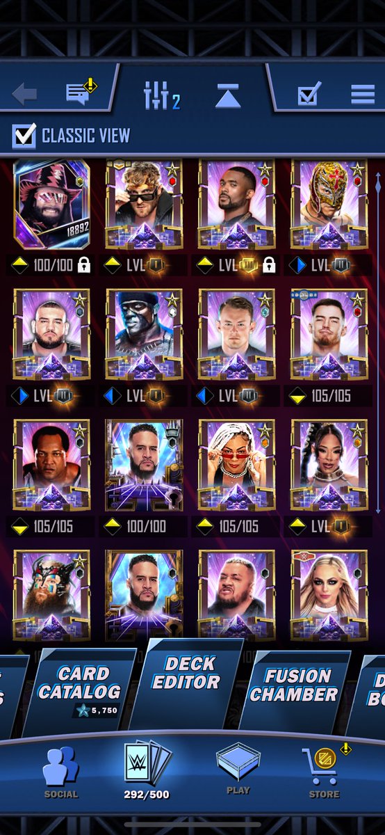 TRIBALIST_Takes's tweet image. MY WWE SUPERCARD ACCOUNT pics incase anyone interested do drop a message below many more card where these cam from with 850 creds and 82k supercoins account if anyone interested !! #wwesupercard #WWERaw #wwesc #wweaccount #wwe