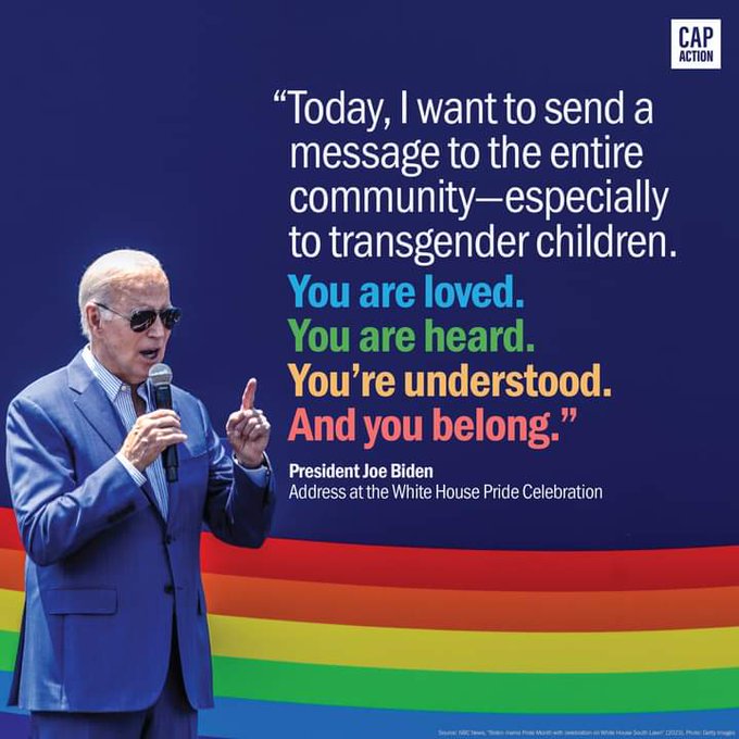 It’s Monday, 1st one of June. Let’s get to work & register more Democrats in honor of Pride Month!

If you’re voting BLUE for Biden/Harris & up/down your ballot in 2024, reply with a 💙, retweet this 🔁, & let’s follow each other 👣 so we can be #StrongerTogether!
#Voterizer