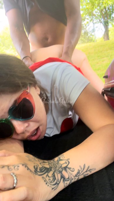 Nature &amp; shit 🌳 https://t.co/BqKCjVoggf<a href="/tag/tittytuesday"class="tags"><span>#tittytuesday</span></a>