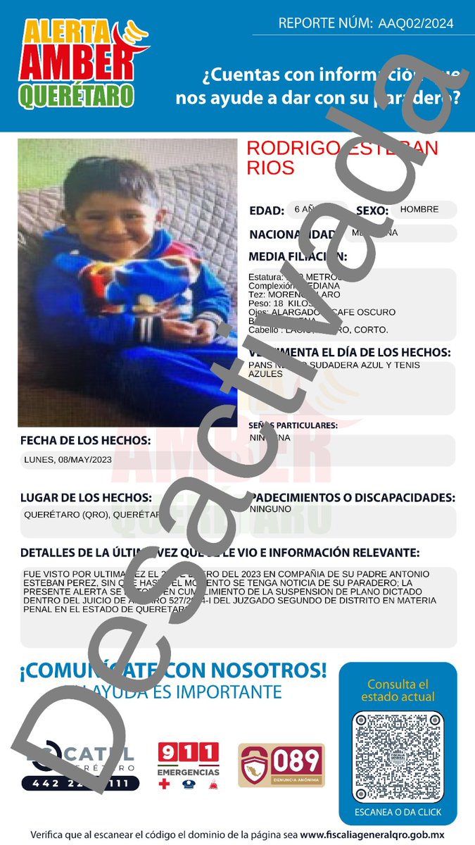 Alerta Amber tweet media