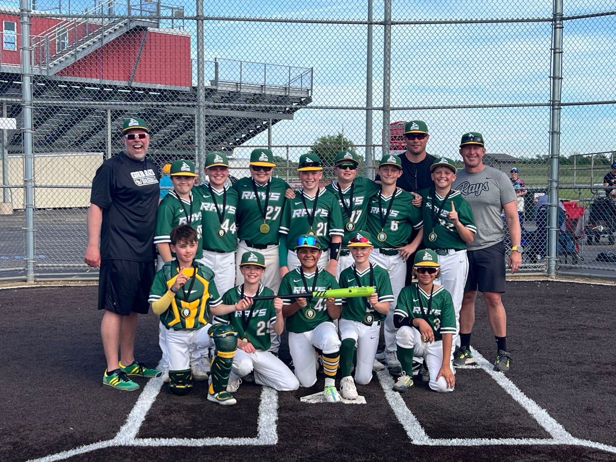 GRBRays's tweet photo. 🏆 CHAMPS 🏆

11U Green takes home the Harvey Gonzalez Memorial this weekend!!

#RaysYourGame https://t.co/1ElLI1QRIT