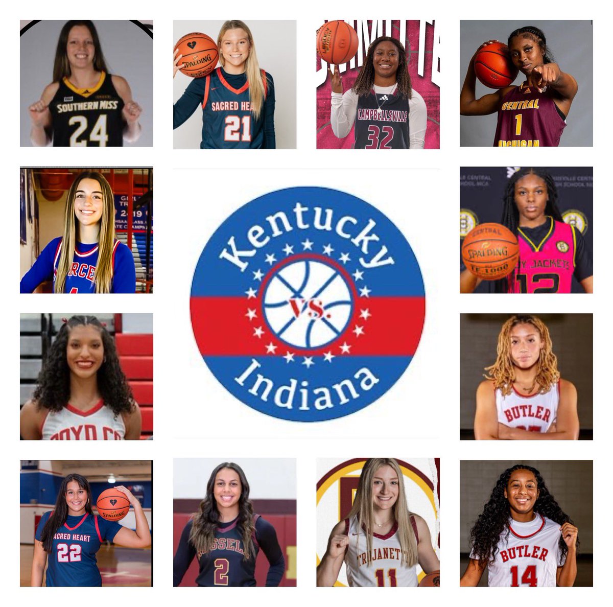 Jeff Morrow (@coachjeffmorrow) on Twitter photo Spread the word! 5 days & counting until The KY All stars vs The Indiana All Stars @ Lexington Catholic HS
Friday June 7th
Girls 5:30 Boys 7:30
<a href="/KeithFarmer18/">Keith Farmer</a> <a href="/DrewFranklinKSR/">Drew Franklin</a> <a href="/ryanlemond/">Ryan Lemond</a> <a href="/buzzbaker/">Dave Buzz Baker</a> <a href="/cutler18/">alan cutler</a> <a href="/JackPilgrimKSR/">Jack Pilgrim</a> <a href="/BBNTonight/">BBN Tonight</a> <a href="/ESPNRadioLex/">ESPN Radio Lexington</a> <a href="/wkytsports/">WKYT Sports</a> <a href="/DarrellBird/">Darrell Bird</a> Spread the word! 5 days & counting until The KY All stars vs The Indiana All Stars @ Lexington Catholic HS
Friday June 7th
Girls 5:30 Boys 7:30
<a href="/KeithFarmer18/">Keith Farmer</a> <a href="/DrewFranklinKSR/">Drew Franklin</a> <a href="/ryanlemond/">Ryan Lemond</a> <a href="/buzzbaker/">Dave Buzz Baker</a> <a href="/cutler18/">alan cutler</a> <a href="/JackPilgrimKSR/">Jack Pilgrim</a> <a href="/BBNTonight/">BBN Tonight</a> <a href="/ESPNRadioLex/">ESPN Radio Lexington</a> <a href="/wkytsports/">WKYT Sports</a> <a href="/DarrellBird/">Darrell Bird</a>
