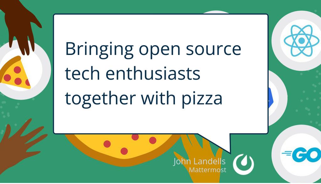 jlandells's tweet image. Want Mattermost to buy pizza for your next meetup?

Read the full article: Bringing open source tech enthusiasts together with pizza
▸ lttr.ai/ATRlX

#Mattermost #OpenSourceProjects #GoogleioExtendedHackathon #DevsecopsLondonHosted