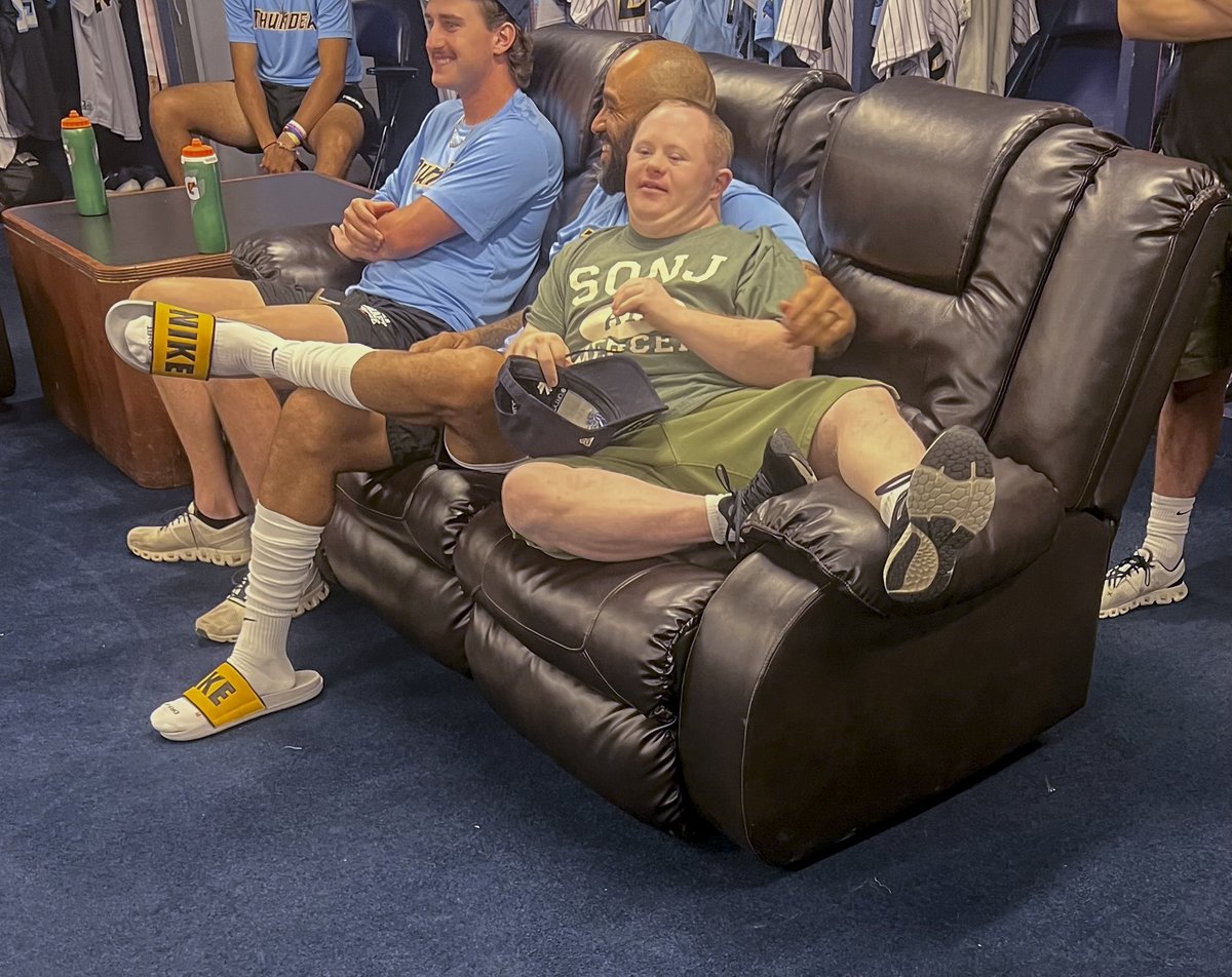 Batboy Tommy was in the house today!🔥 we are so back