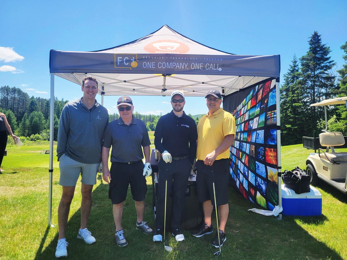 We are proud to have been a beverage sponsor in the Cushman &amp; Wakefield golf tournament at Le Maître at Tremblant this past Thursday in support of Bruyère! ⛳

It was our first tournament of the year showcasing our new custom van tee markers!

Thank you to everyone who stopped by