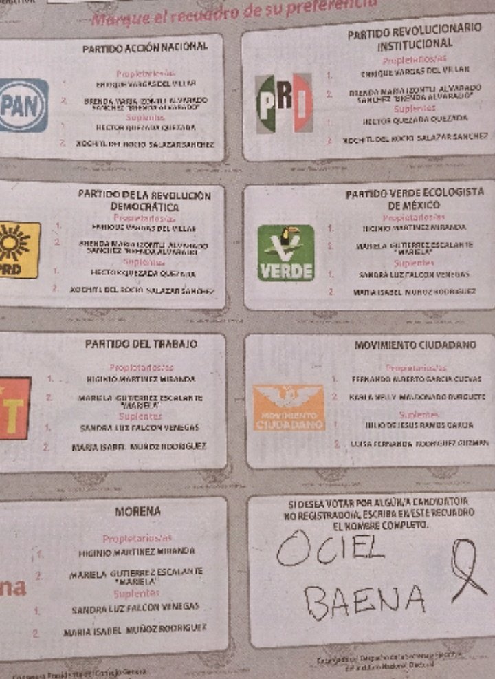 RobertoIMarquez's tweet photo. También voté por Ociel Baena quien luchaba por acciones afirmativas en materia electoral para la comunidad LGBTQ+

Ociel fue víctima de discursos de odio y asesinado en noviembre de 2022. 

#Votodigno #votopordesaparecidxs
#17DeMayo  #Magistrade #OcielBaena #YLaQueRespete https://t.co/U1NBOBaxT4