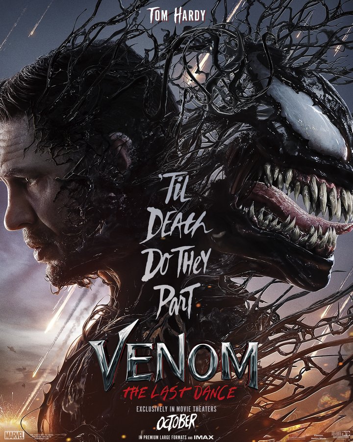 Officiële Venom 3 poster met Tom Hardy