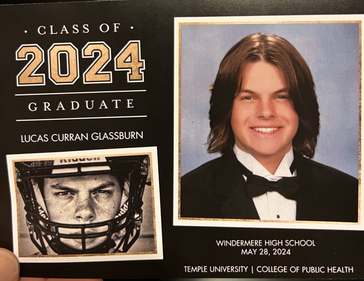 Proud of you <a href="/Lucas_Glassburn/">Lucas Glassburn</a>. Go be great my guy.