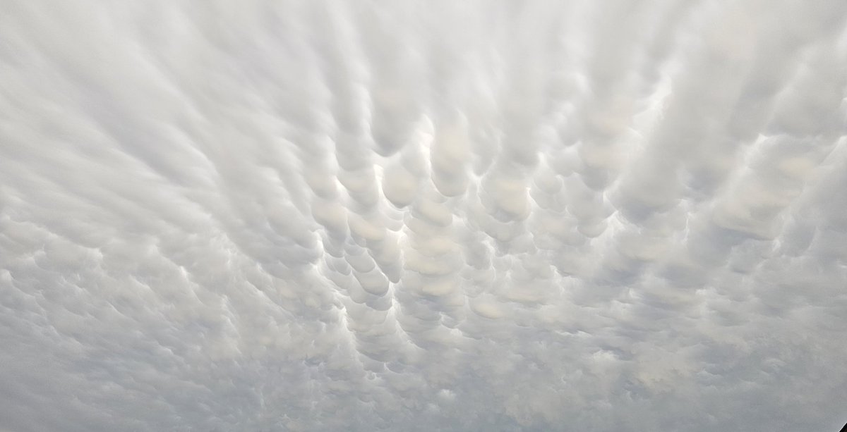 ironmikebox's tweet photo. @fox4wx mammatus clouds over Celina. https://t.co/nlLM1lohIB
