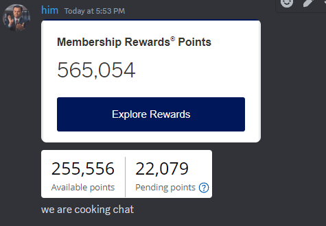 if you arent stacking amex/chase points your an idiot

this is 25k in travel with the right redemptions

all the brokies take the cashback cards while the whales print free vacations 

(real ones know the "vacations" are a money printer)