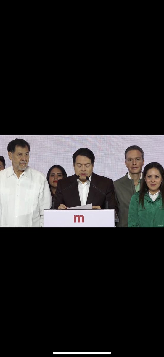 Dicen que los 2 ganaron. 
A quien le crees ? 
PAN, PRI Y PRD. RT 
MORENA. ❤️