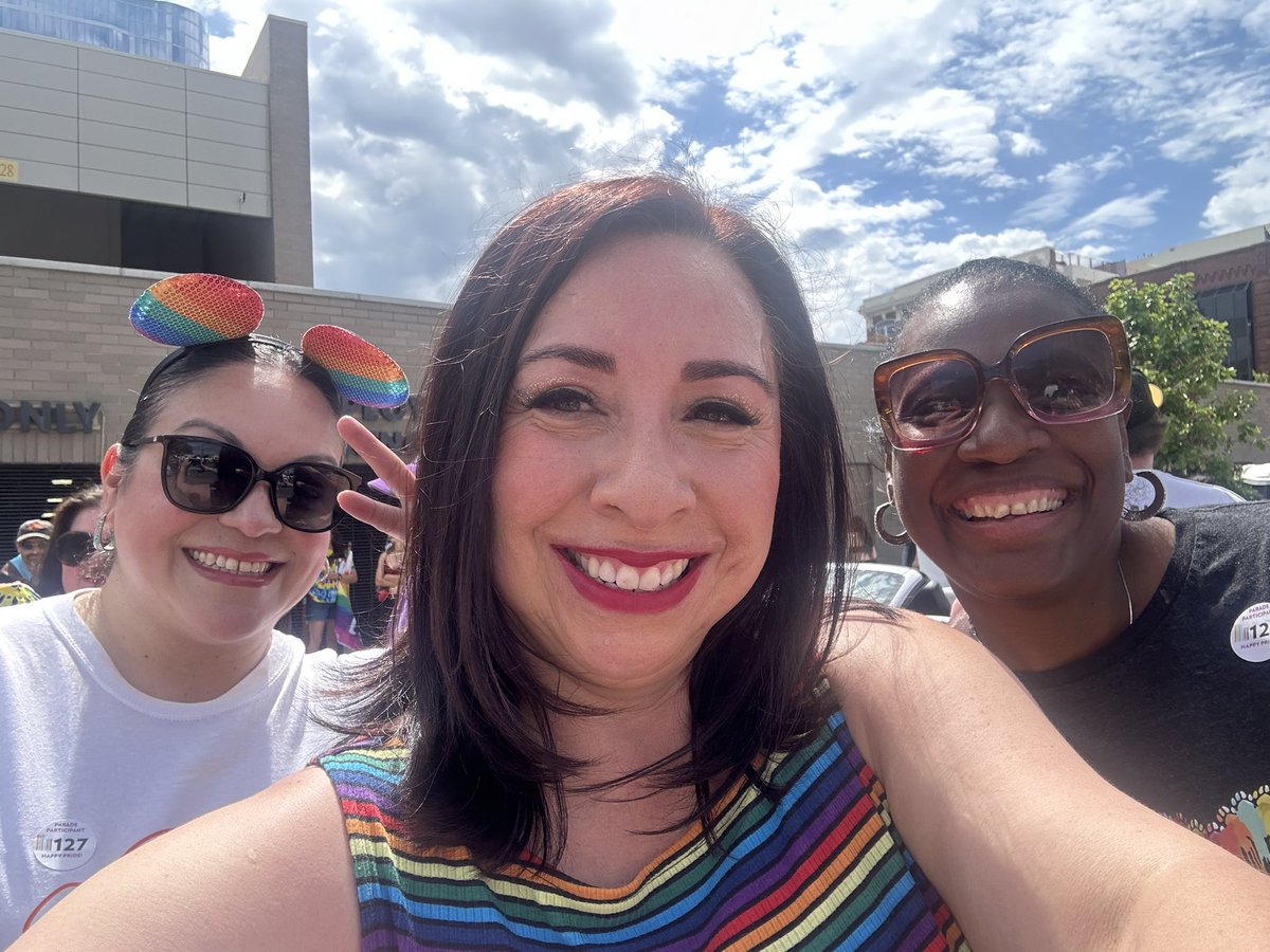RepAngelaRomero's tweet photo. The team! Dems representing ALL. #pridemonth #utahpride #utleg #utpol https://t.co/9aQii8hDs0