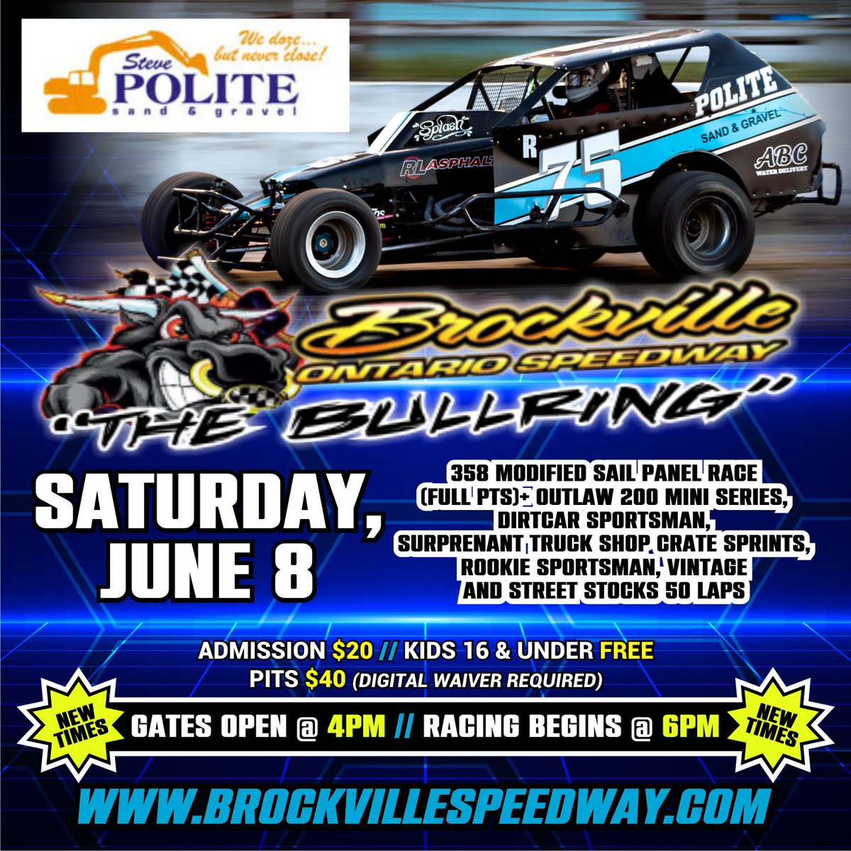 brockville speedway tweet media