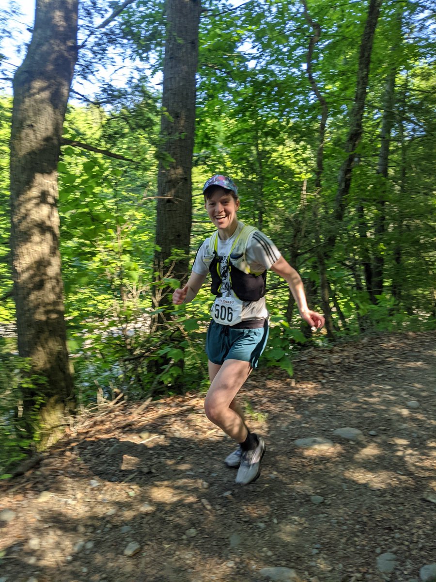 Flora '14 ran the Chesterfield Gorge Ultra 100K this weekend, finishing the distance steady and smooth in 10:10! Flora finished 4th overall and ran the 6th fastest 100K time in the history of the event. #gobees #alumbees