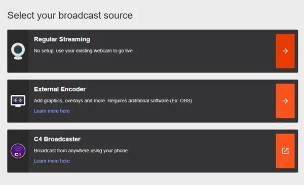 You've been approved and verified to begin streaming on #CAM4, but don't know how to start your broadcast?

👉 Follow these easy steps showing how to launch your broadcast window and select the proper settings in order to go live cam4.com/training/getti…  #JustTheTips