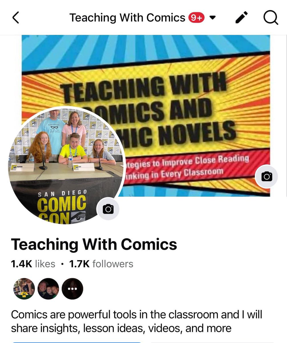 You can order my book through Amazon, Routledge, etc. and my Facebook page is Teaching With Comics . I also post a lot of free resources on my website - TeachingWithComics.com . I do inservices, workshops, presentations, keynotes, etc. as well - my email is