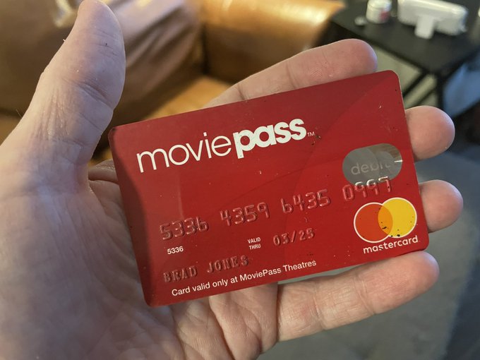 Just watched the HBO Documentary on Movie Pass, which inspired me to check my old wallet, and lo and<a href="/tag/mothersday"class="tags"><span>#mothersday</span></a>