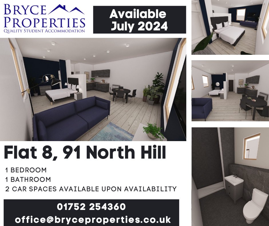 Looking for Student accommodation!
Bryce Properties Quality Student Accommodation is one of our two MSU agencies we have approved.
bryceproperties.co.uk
Other agencies are available, please contact MSU for more details if required.