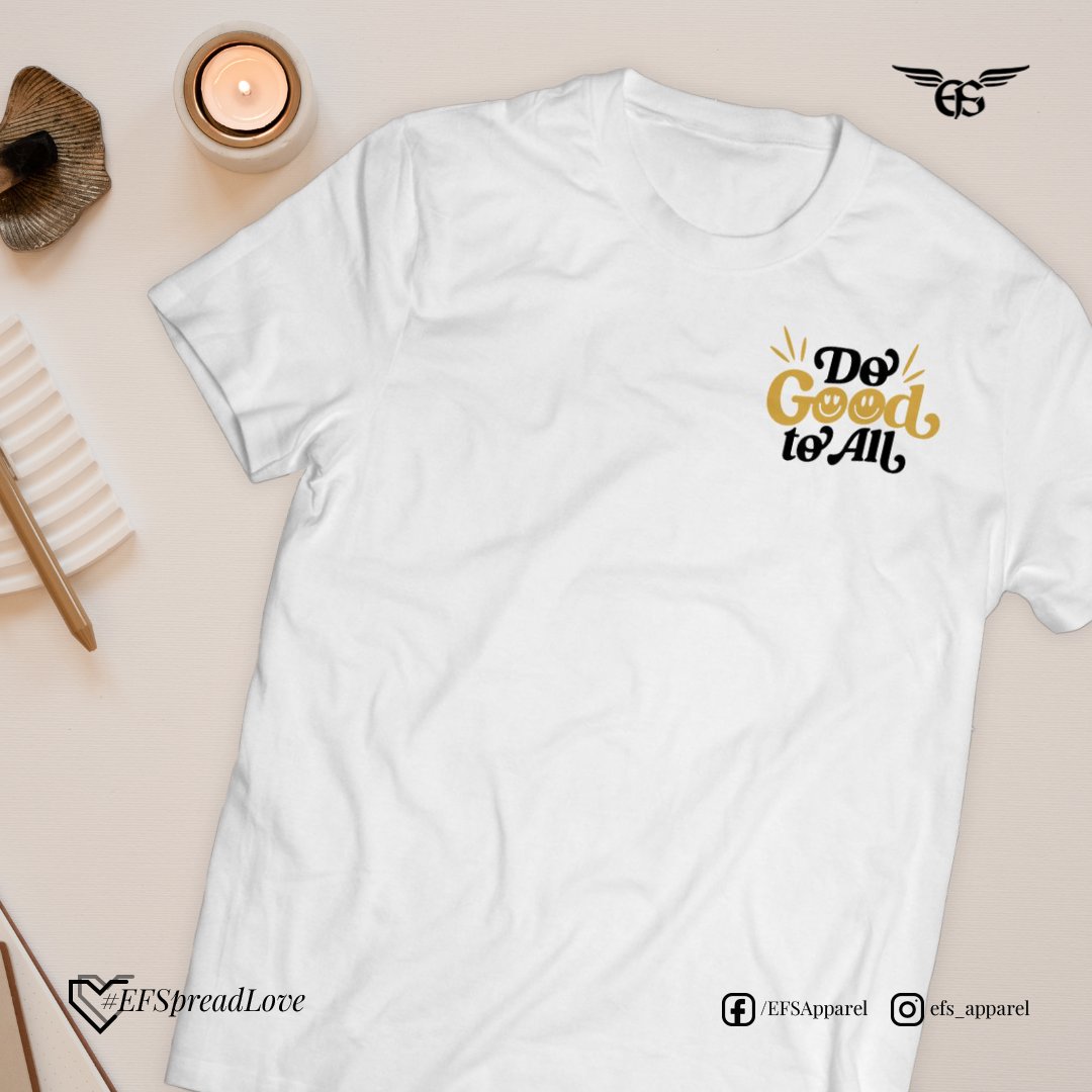 EFS_Apparel's tweet photo. It's Monday, a fresh start to make a positive impact! Let's wear our EFS Statement shirts with pride and spread kindness wherever we go. Get your own shirt now! Let's inspire others to join us in making the world a better place. π€ππ
#SpreadKindness #EFSApparel #statementshirts https://t.co/rCmxW5huQR