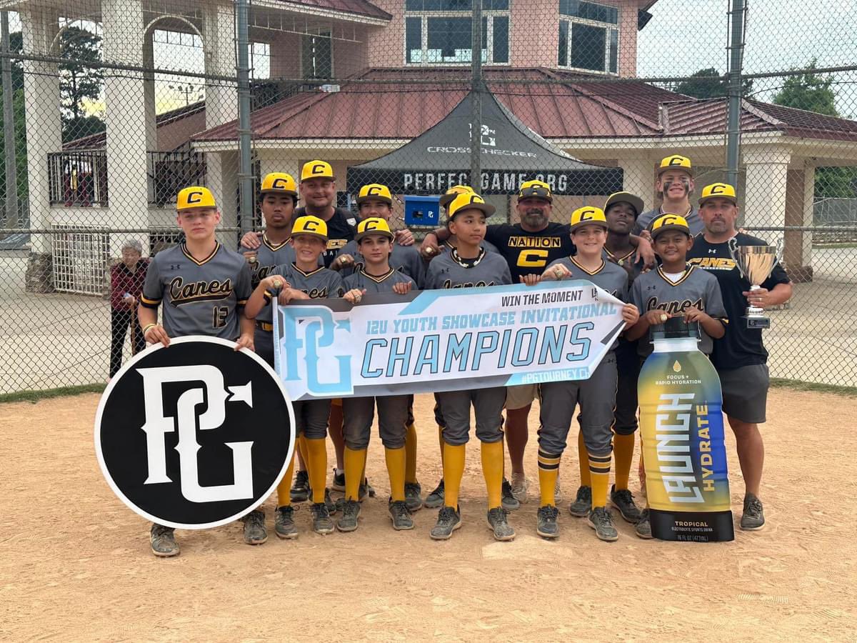 Staying Hot! 5️⃣ more in the win column. @PGYouthCoastal Youth Showcase Invitational champs! #TheCanes <a href="/YouthCanes/">CanesYouth</a> <a href="/TheCanesBB/">Canes Baseball</a> <a href="/PGYouthBB/">Perfect Game Youth</a>