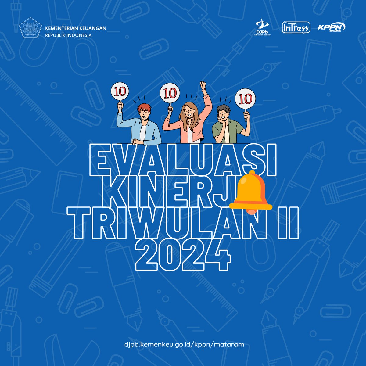 kppn_mataram's tweet photo. Selamat pagi, #SobatInTress
Sudah menilai perilaku? Ayo lihat tanggal-tanggal penting terkait Jadwal Evaluasi Kinerja Pegawai Triwulan II 2024. Harap lakukan pada kesempatan pertama yaaa.
Jangan sampai lupa! https://t.co/dS09YWPDj2