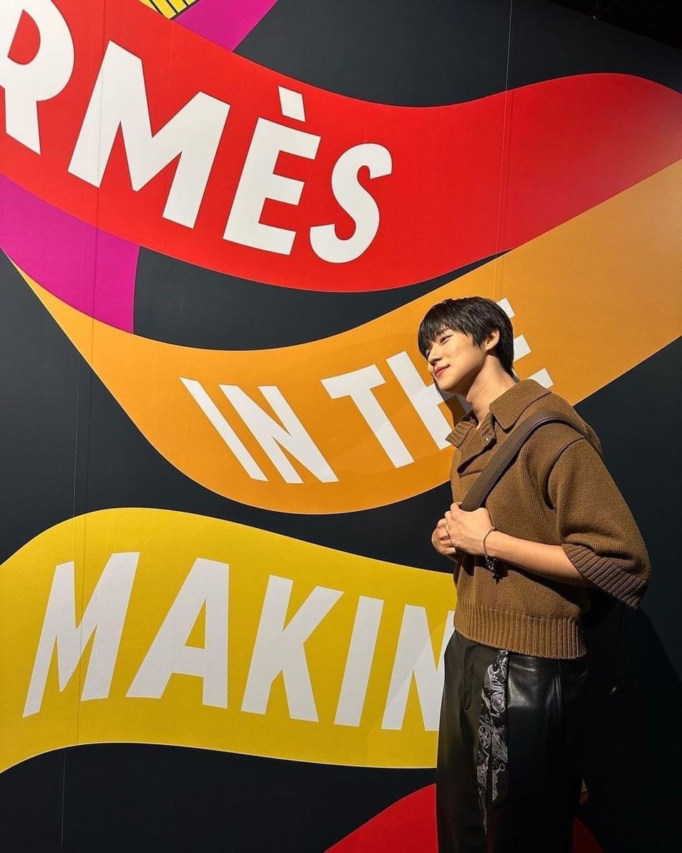 SANGMIDN's tweet photo. Hermes in the making. https://t.co/N1guefQYfx