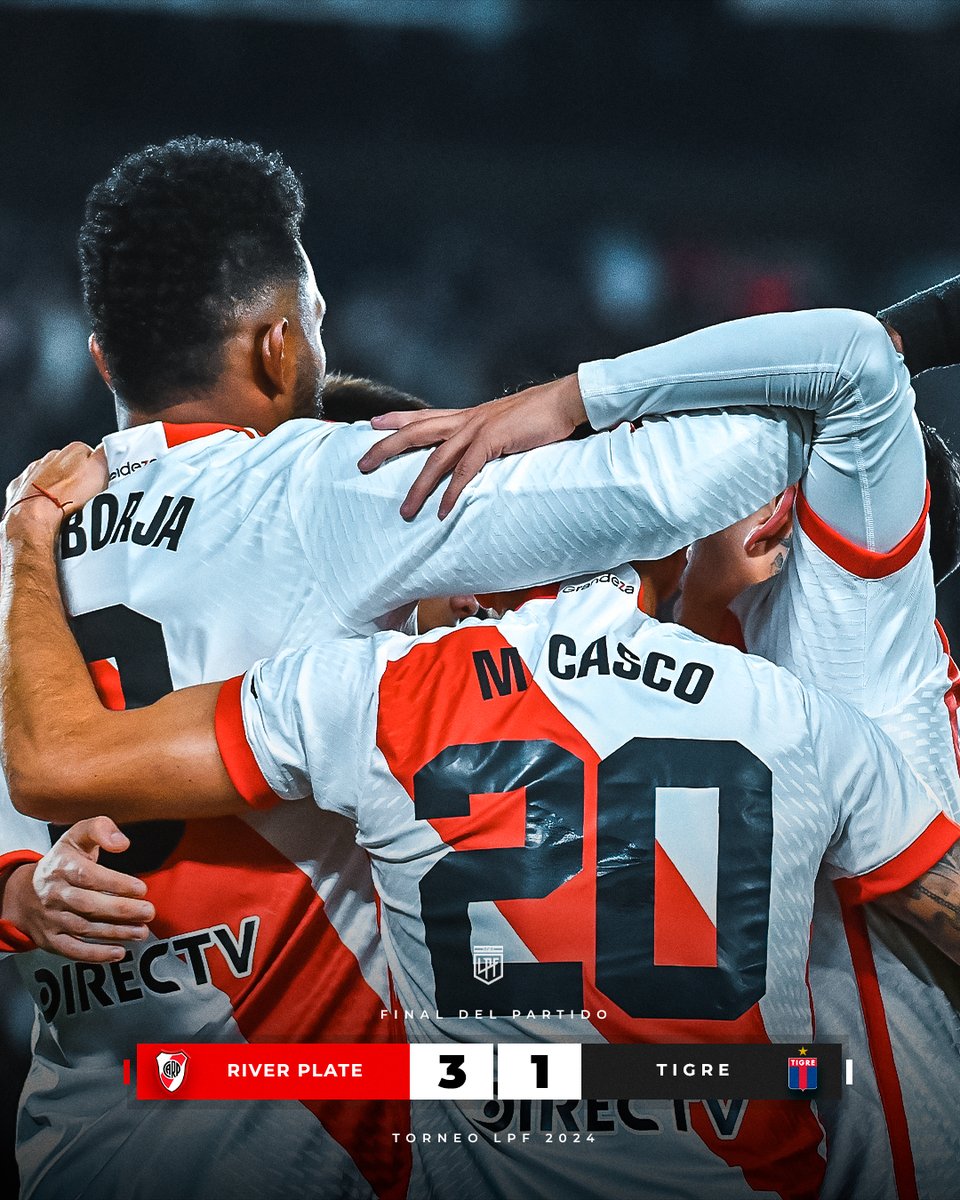 ¡¡GANÓ RIVER!! 🤍❤️🤍