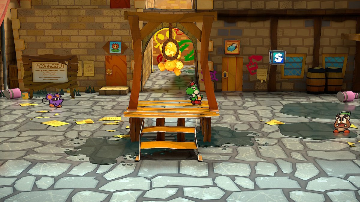 woop_share's tweet photo. r.i.p. #PaperMario #PaperMarioTheThousandYearDoor #NintendoSwitch https://t.co/5pOSi1Giq1