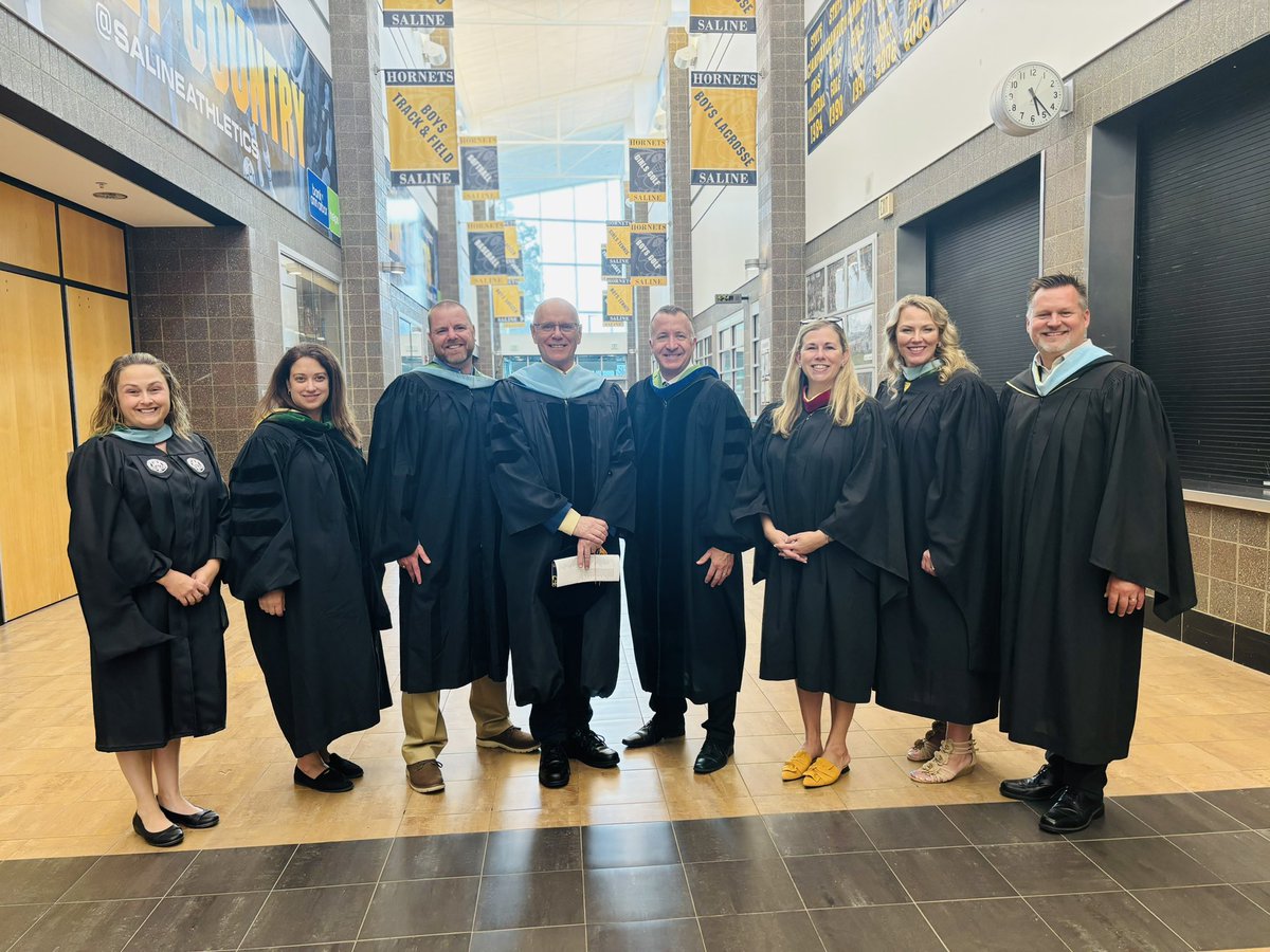 Jennifer Steben (@jensteben) on Twitter photo Today is one of my favorite days of the year, & my 10th graduation ceremony on the Board of Education. What a joy & privilege to support public education & serve these amazing students and our staff. Incredibly proud & grateful.
#giveback <a href="/SalineHS/">Saline High School</a> <a href="/SalineSchools/">SalineSchools</a> Today is one of my favorite days of the year, & my 10th graduation ceremony on the Board of Education. What a joy & privilege to support public education & serve these amazing students and our staff. Incredibly proud & grateful.
#giveback <a href="/SalineHS/">Saline High School</a> <a href="/SalineSchools/">SalineSchools</a>