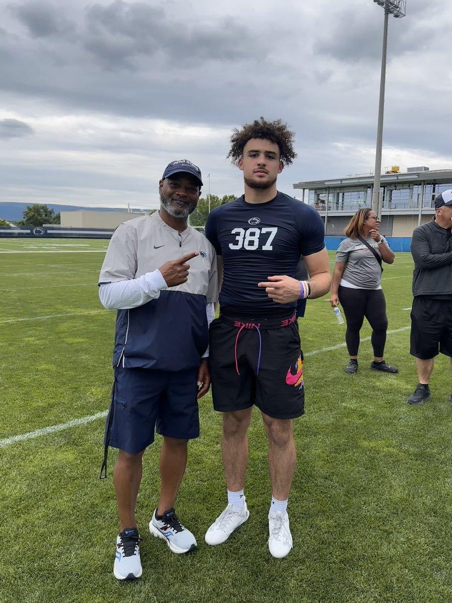 Aaron Loritts (@aaron1loritts_) on Twitter photo Had a great time learning and competing at the <a href="/PennStateFball/">Penn State Football</a> camp today!
<a href="/210ths/">2Tenths Speed & Agility</a> <a href="/7Twice/">Cøåċħ B¥røn’s $0.02</a> <a href="/DBarnes_18/">Deion Barnes</a> <a href="/CoachTerryPSU/">Terry M. Smith</a> Had a great time learning and competing at the <a href="/PennStateFball/">Penn State Football</a> camp today!
<a href="/210ths/">2Tenths Speed & Agility</a> <a href="/7Twice/">Cøåċħ B¥røn’s $0.02</a> <a href="/DBarnes_18/">Deion Barnes</a> <a href="/CoachTerryPSU/">Terry M. Smith</a>