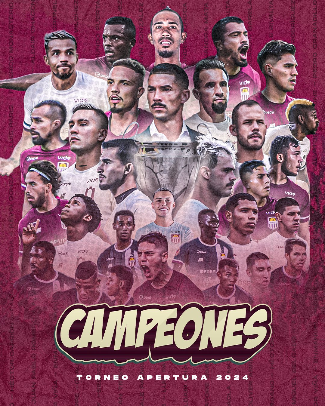 Carabobo Fútbol Club on X: "¡𝐒𝐎𝐌𝐎𝐎𝐎𝐎𝐎𝐎𝐎𝐎𝐒 𝐂𝐀𝐌𝐏𝐄𝐎𝐍𝐄𝐄𝐄𝐄𝐄𝐄𝐄𝐄𝐄𝐄𝐄𝐄𝐄𝐄𝐒! 😭🏆🇱🇻 ¡GRITA, LLORA, CANTA O CELÉBRALO! ¡CARABOBO ES CAMPEÓN! ❤‍🔥 #MásGranate #LigaFUTVEBcoDeVenezuela https://t.co/Cq2pueYbH7" / X