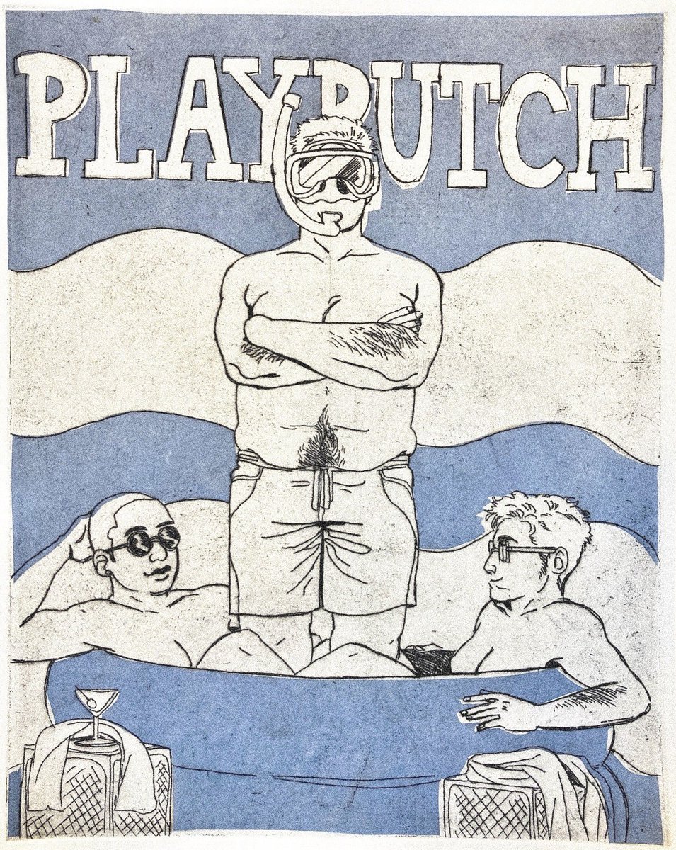 “Playbutch” 
February, August, September, July

Intaglio with Chine Cólle