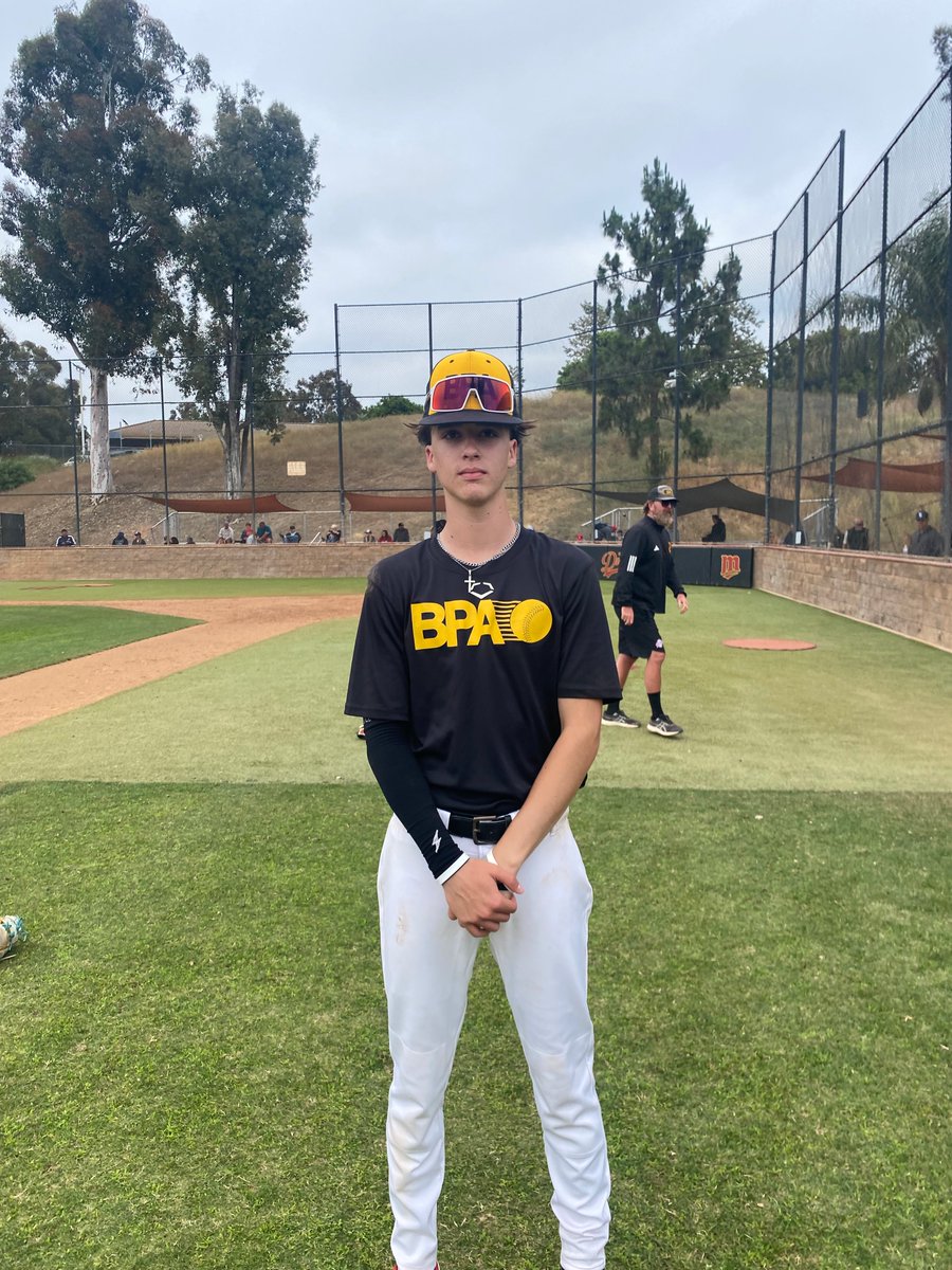 FiveToolCA's tweet photo. F: BPA Gold 16U 10, Trombly Tribe 16U 3
PoG: @landon13ramirez 4 IP, 4K https://t.co/oMQCwakaNA