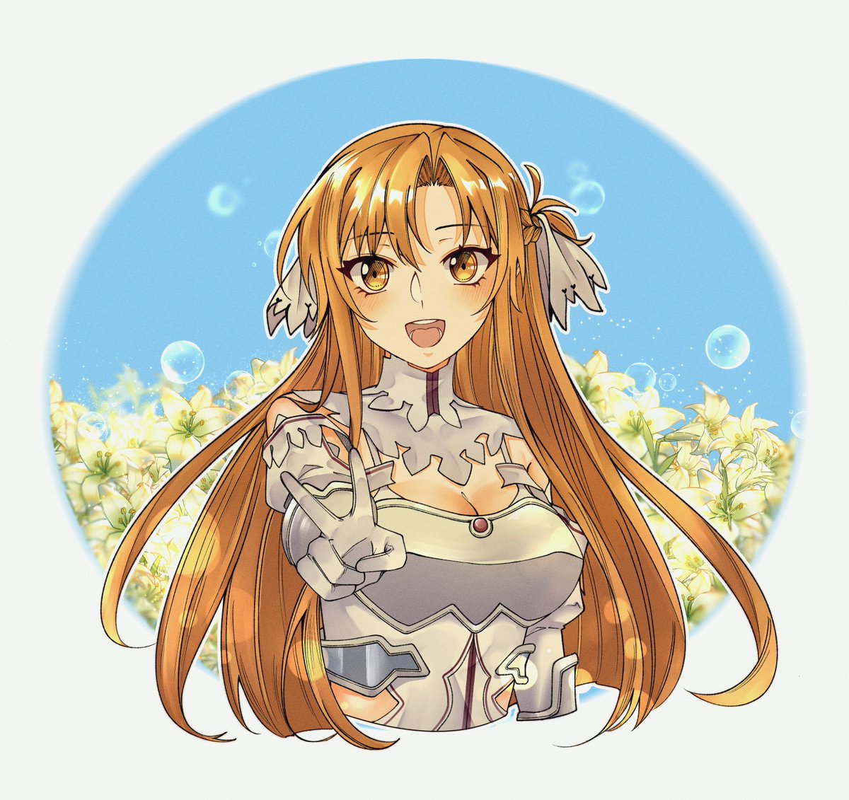 Stacyiuh's tweet photo. THANK YOU SO MUCH TO @rizqyan_3 FOR THE BEAUTIFUL STACIA COMMISSION 

PLEASE GO SUPPORT HER IF YOU GUYS CAN!! https://t.co/mmggGqPFy0