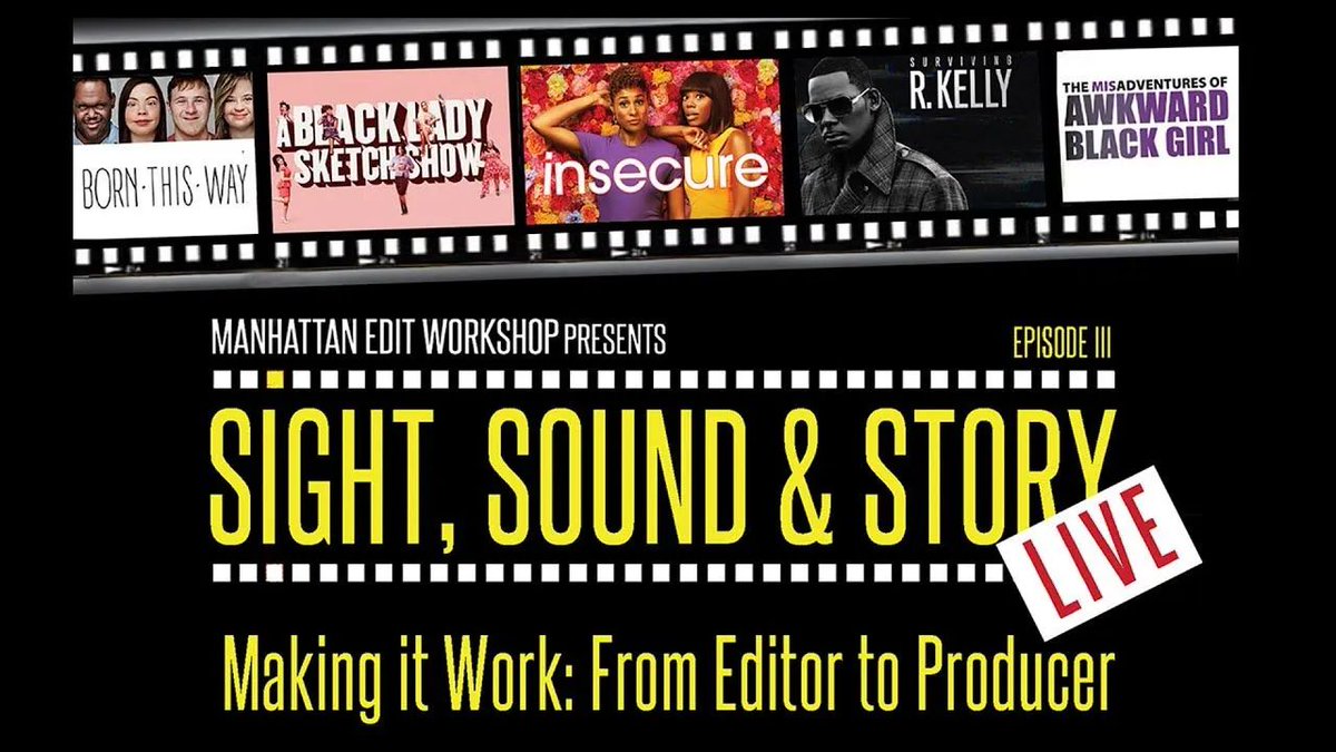 "I always look at my career as a journey of opportunities. As long as I knew producing was what I wanted to do, I was taking every opportunity..."

- Producer Deniese Davis at Making it Work: From #Editor to #Producer! Catch the replay: buff.ly/3w06Adw #filmmaking