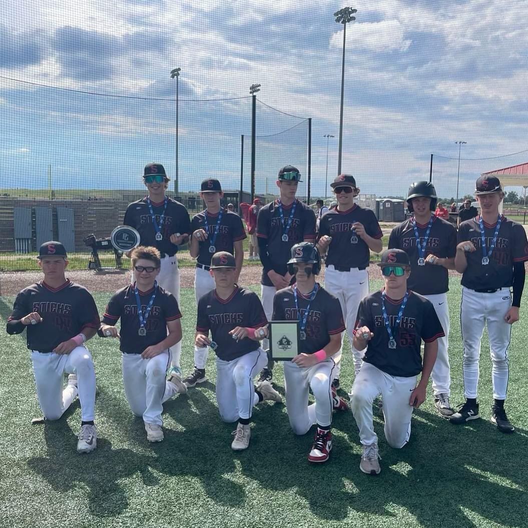 IowaSticks's tweet photo. 🥈Congrats to the 14U Red squad on placing 2nd at the Perfect Game BCS North!

#sticksfam #sticksred #sticksbaseball #sticksprep #baseball https://t.co/QjfZShBGzD