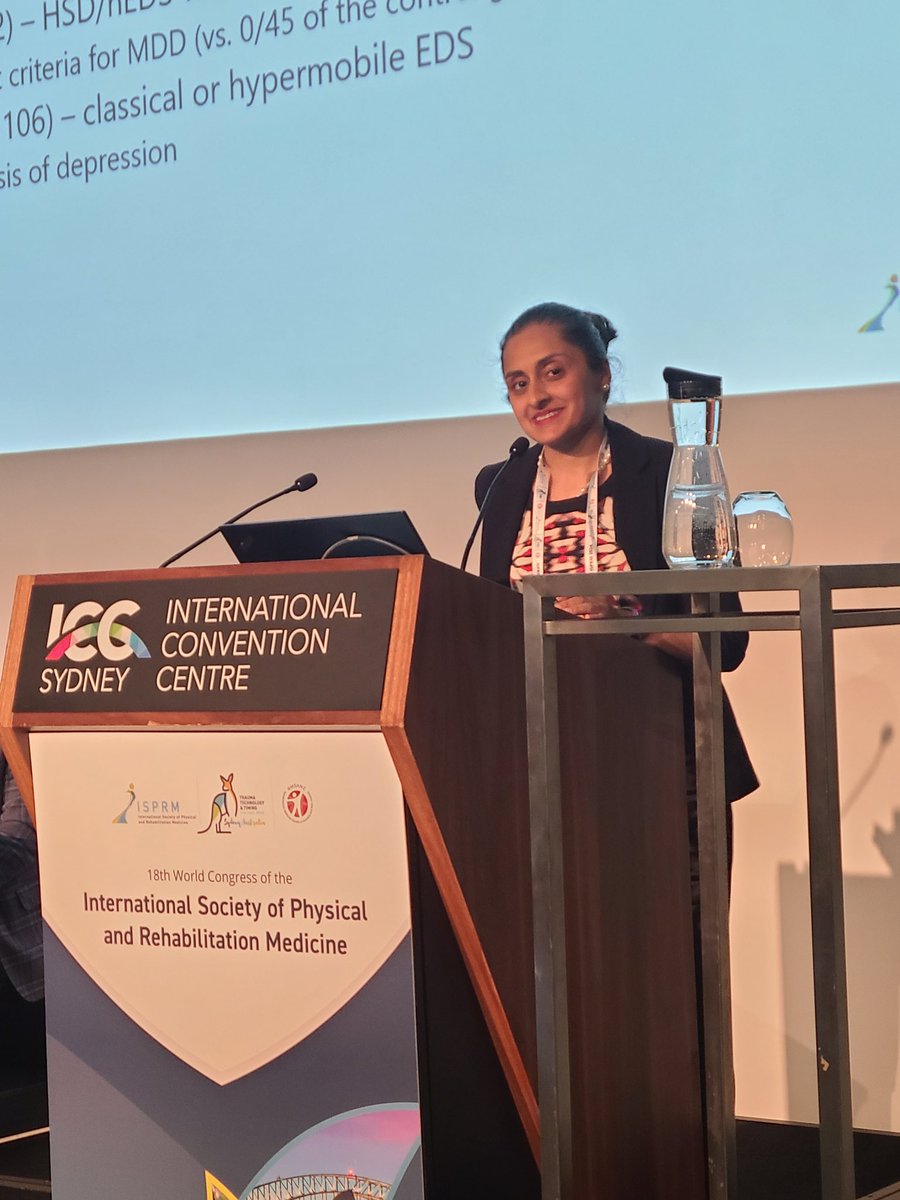 CAPM&R (@capm_r) on Twitter photo Our newly elected President Ranita Manocha presenting on Depression is prevalent in people living w/ Hypermobility Ehlers-Danlos Syndrome #isprm2024 in #Sydney. So incredibly proud 👏. Former #CAPMR presidents in attendance too! <a href="/drpaulwinston/">Paul Winston MD - Restoring Movement is the goal.</a> @velotresvite Our newly elected President Ranita Manocha presenting on Depression is prevalent in people living w/ Hypermobility Ehlers-Danlos Syndrome #isprm2024 in #Sydney. So incredibly proud 👏. Former #CAPMR presidents in attendance too! <a href="/drpaulwinston/">Paul Winston MD - Restoring Movement is the goal.</a> @velotresvite