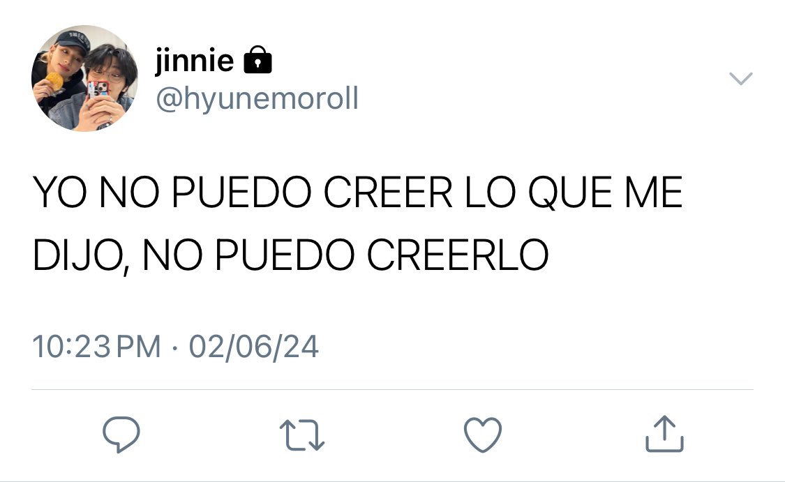 minhosstars's tweet photo. 394 ⊹

¿ustedes qué creen que le dijo? https://t.co/k4v4yfGoWb